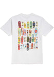 SKATE MENTAL - Boards Tee White